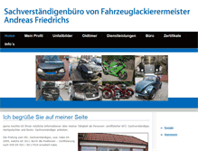 Tablet Screenshot of gutachter-friedrichs.de